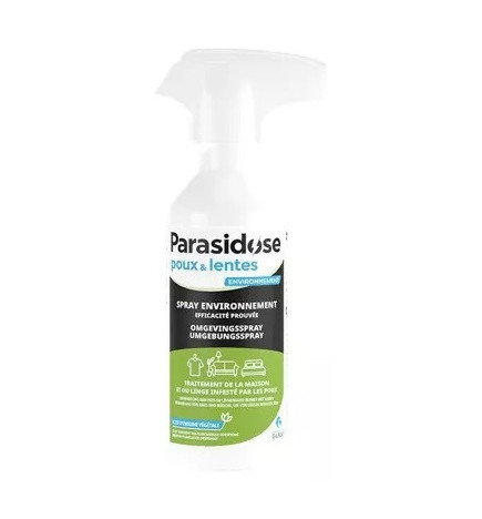 PARASIDOSE – Poux-lentes spray environnement, 250 ml