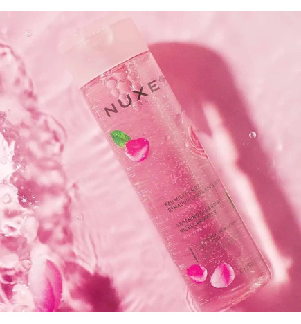 NUXE – Very Rose Eau Micellaire Démaquillante Apaisante, 750 ml