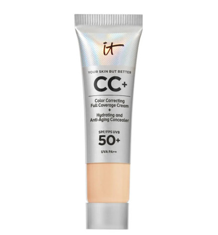 It Cosmetics – CC+ crème SPF 50+, teinte Light Medium, 12 ml
