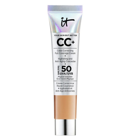 It Cosmetics – CC+ crème SPF 50+, teinte Tan, 12 ml