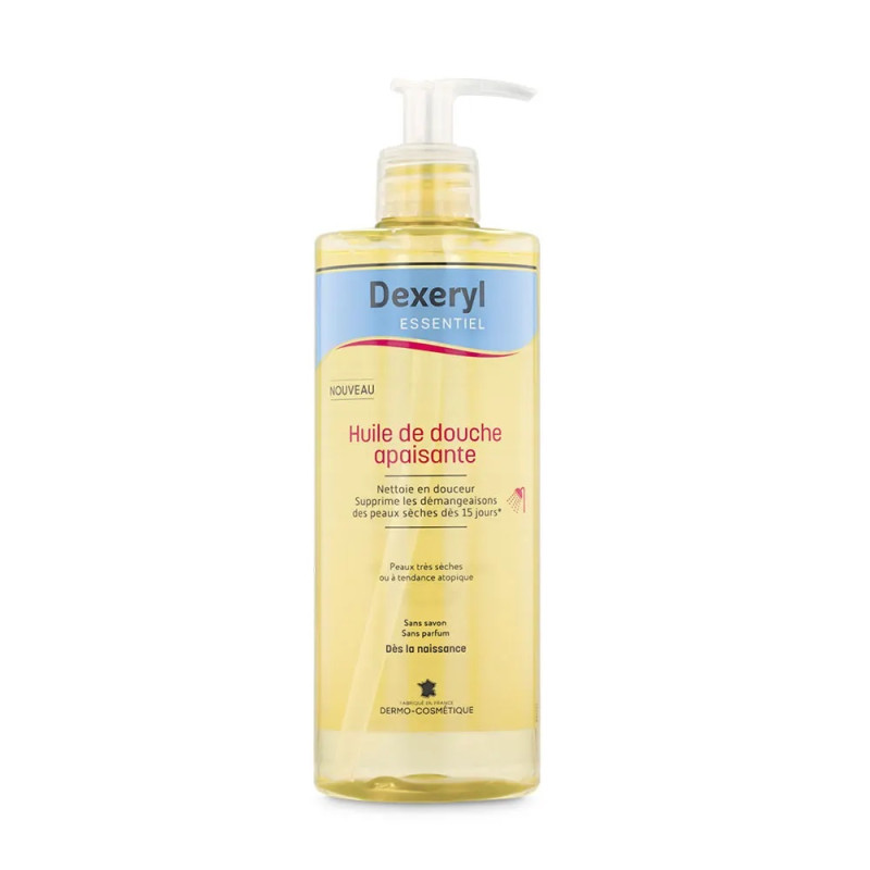 DEXERYL – Essentiel Huile de Douche Apaisante, 1L