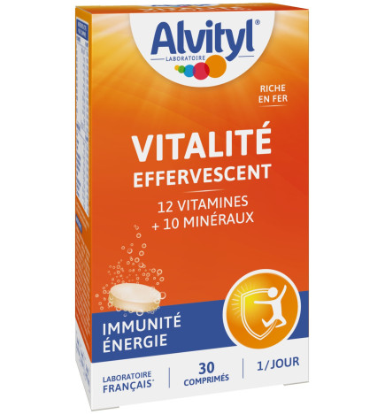 ALVITYL – Vitalité, 30 comprimés effervescents