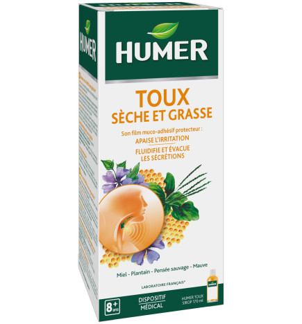 Humer – Toux sèche et grasse, 170 ml