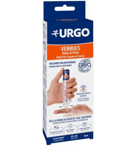 URGO – Verrues Mains et Pieds Cryothérapie, 38 ml
