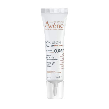 AVÈNE – Hyaluron Activ Procedure Crème Micro-Lift Yeux & Lèvres, 15 ml