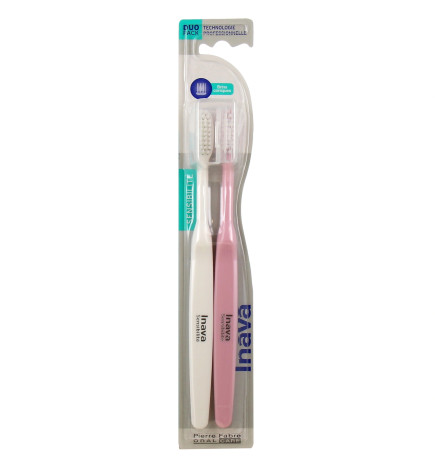 INAVA – Brosse à Dents Sensibilité DUOPACK, 1 unité
