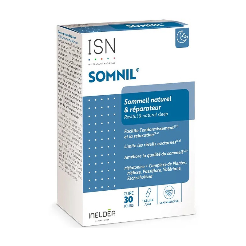 INELDEA – Somnil, 30 gélules