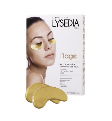 LYSEDIA – Liftage Patchs Anti-Âge Contour des Yeux, 1 paire