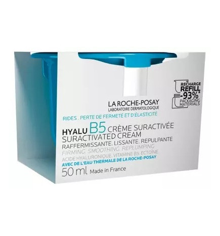 La Roche-Posay - Hyalu B5 Crème Raffermissante Lissante et Repulpante - Acide hyaluronique, 50 ml