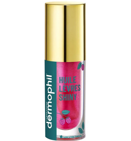 Dermophil - Huile Lèvres Shiny Rosée – Framboise, 5 ml