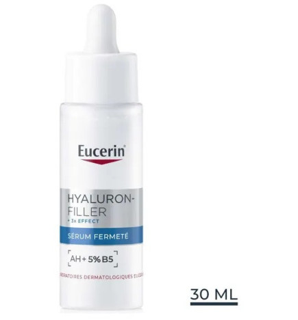 Eucerin –  HyaluronFiller Sérum Fermeté  Hydratation, rides repulpées et fermeté, 30 ml