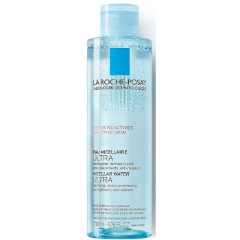 La Roche-Posay - Eau Micellaire Peaux Réactives – Glycérine 5%, 400 ml