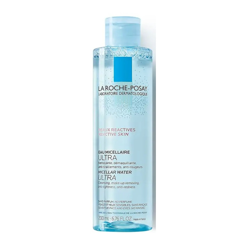 La Roche-Posay - Eau Micellaire Peaux Réactives – Glycérine 5%, 400 ml