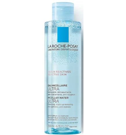 La Roche-Posay - Eau Micellaire Peaux Réactives – Glycérine 5%, 400 ml