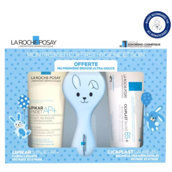 La Roche-Posay - Mon Premier Coffret Hygiène et Soin - Coffret maternité bébé haute tolérance, 1 coffret
