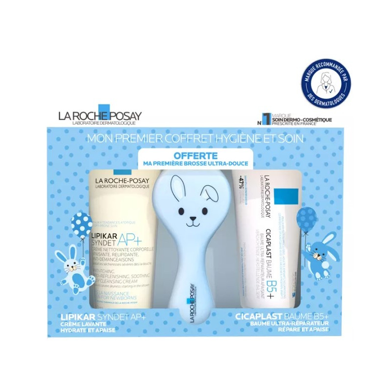 La Roche-Posay - Mon Premier Coffret Hygiène et Soin - Coffret maternité bébé haute tolérance, 1 coffret
