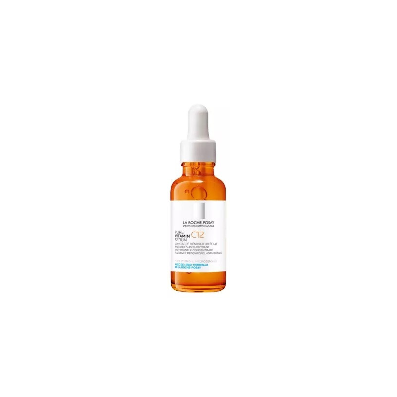 La Roche-Posay - Pure Vitamin C12 Sérum - Anti-rides & éclat peau sensible, 30 ml