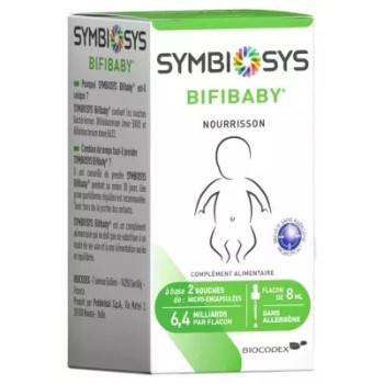 Biocodex - Symbiosys Bifibaby - Complément alimentaire nourrisson, 8 ml