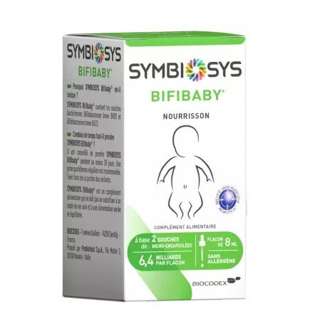 Biocodex - Symbiosys Bifibaby - Complément alimentaire nourrisson, 8 ml