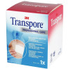 Transpore - Sparadrap plastique transparent microperforé – Hypoallergénique & élastique, 50 mm x 5 m