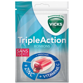 Vicks - Bonbons Triple...