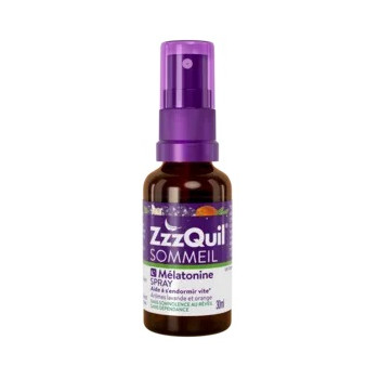 ZzzQuil Sommeil Spray - Mélatonine format nomade, 20 ml