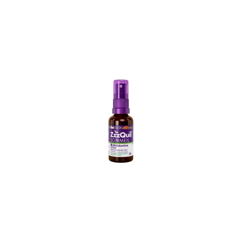ZzzQuil Sommeil Spray - Mélatonine format nomade, 20 ml ZzzQuil Sommeil Spray - Mélatonine format nomade, 20 ml