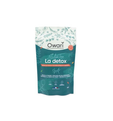 Owari – Slim Tea La Détox – Mélange de plantes pour infusion – 50 g