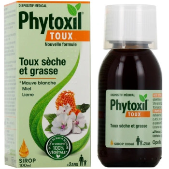 Phytoxil – Toux – Sirop 100 ml – Naturel, toux sèche & grasse