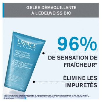 Uriage - Gelée Fraîche Démaquillante – Démaquille & Purifie  – 150 ml