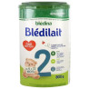 Blédina - Blédilait 2ème Âge - Lait en poudre – De 6 à 12 mois, 800 g