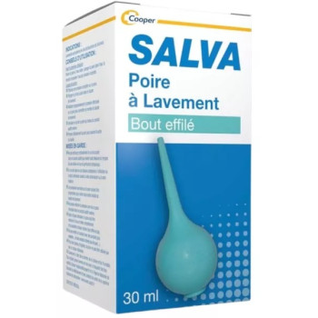 Cooper – Poire à Lavement Auriculaire n°2 – Réservoir 30 ml – Hygiène auriculaire