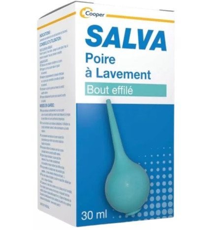 Cooper – Poire à Lavement Auriculaire n°2 – Réservoir 30 ml – Hygiène auriculaire