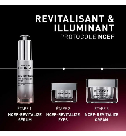 Filorga – NCEF Revitalize Eyes - Soin contour des yeux multi-correcteur, 15 ml