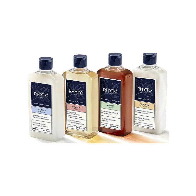 Phyto - Douceur Shampooing – Tous types de cheveux, 500 ml