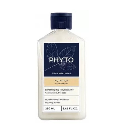 Phyto - Nutrition Shampooing Nourrissant – Cheveux secs à très secs, 250 ml