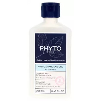Phyto - Shampooing Dermo-Apaisant Anti-Démangeaisons – Cuir chevelu sensible, 250 ml