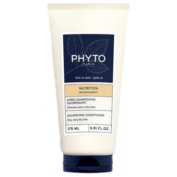 Phyto - Nutrition Après-shampoing Nourrissant – Huile de jojoba & mauve blanche, 175 ml