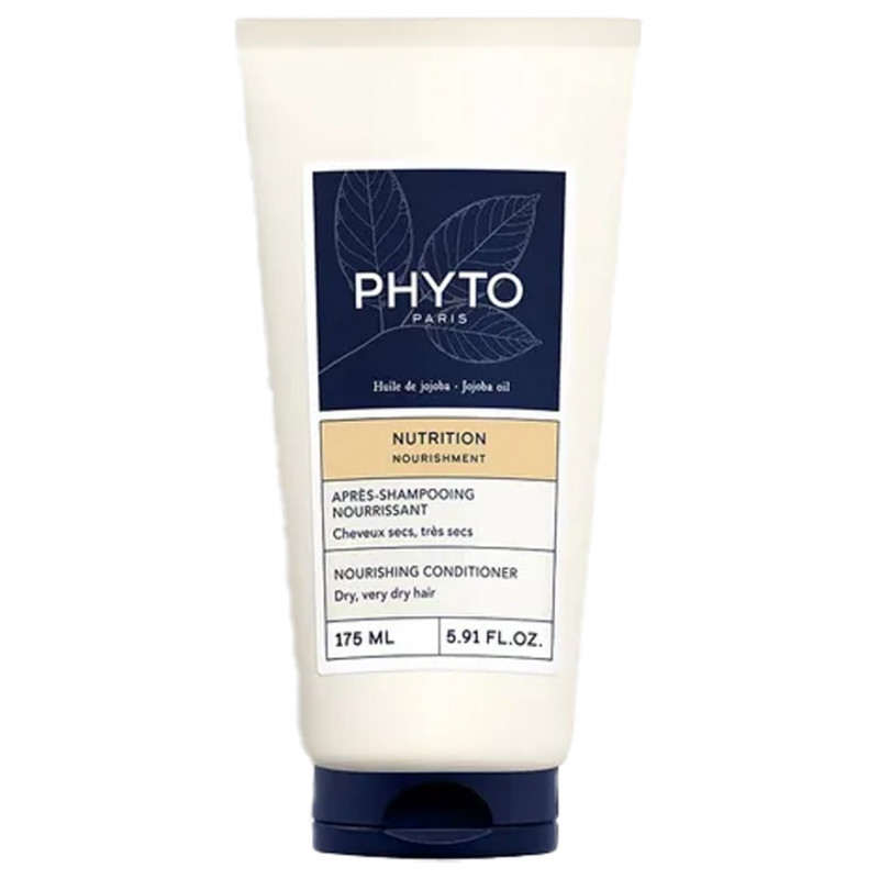 Phyto - Nutrition Après-shampoing Nourrissant – Huile de jojoba & mauve blanche, 175 ml Phyto - Nutrition Après-shampoing Nourrissant – Huile de jojoba & mauve blanche, 175 ml