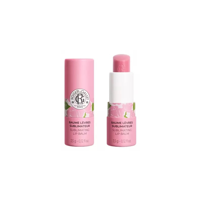 Roger & Gallet - Rose Baume Lèvres Sublimateur, 3,5 g