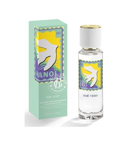 Roger & Gallet - Thé Vert Eau Parfumée Bienfaisante – Citron de Calabre, thé vert & bois de Gaïac, 30 ml