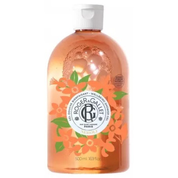 Roger & Gallet - Néroli Gel Douche Bienfaisant – Fleur de bigaradier & aloe vera, 500 ml