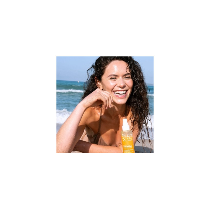 SVR - Sun Secure Eau Solaire Protectrice Biodégradable SPF50+ – Visage & corps, 200 ml