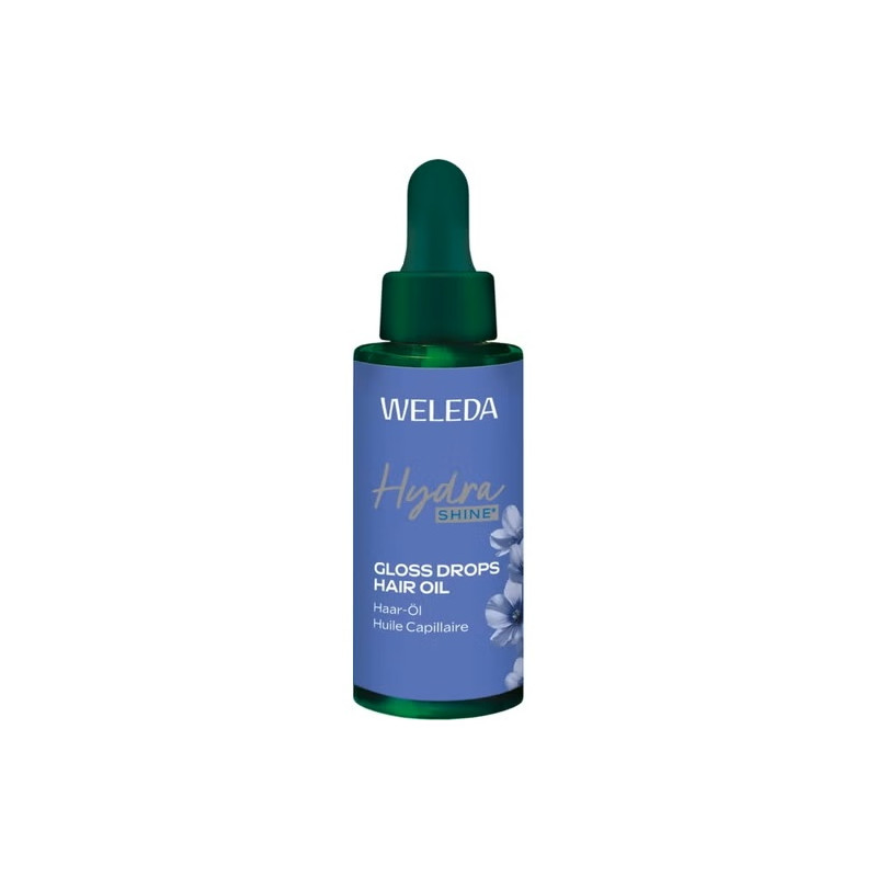 Weleda – Huile Capillaire Hydra Shine Gloss Drops, 50 ml Weleda – Huile Capillaire Hydra Shine Gloss Drops, 50 ml