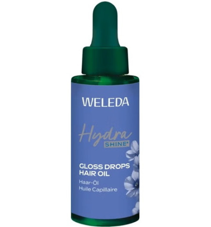Weleda – Huile Capillaire Hydra Shine Gloss Drops, 50 ml