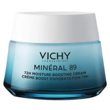 Vichy – Minéral 89 Crème Boost d’Hydratation 72H, 50 ml