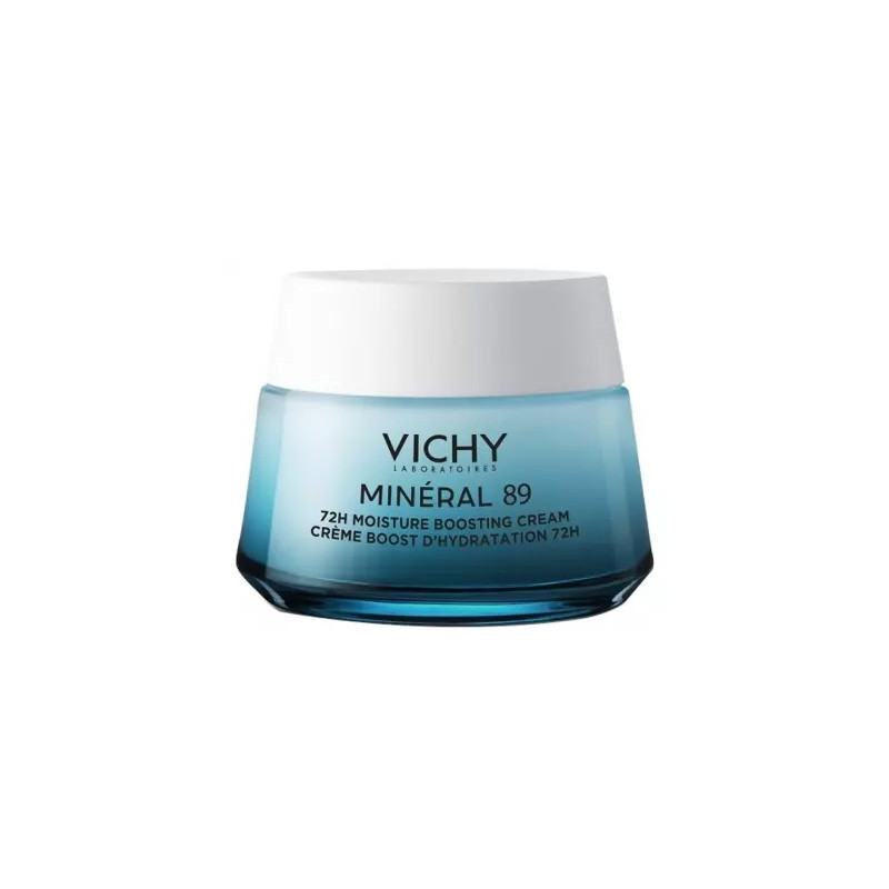 Vichy – Minéral 89 Crème Boost d’Hydratation 72H, 50 ml
