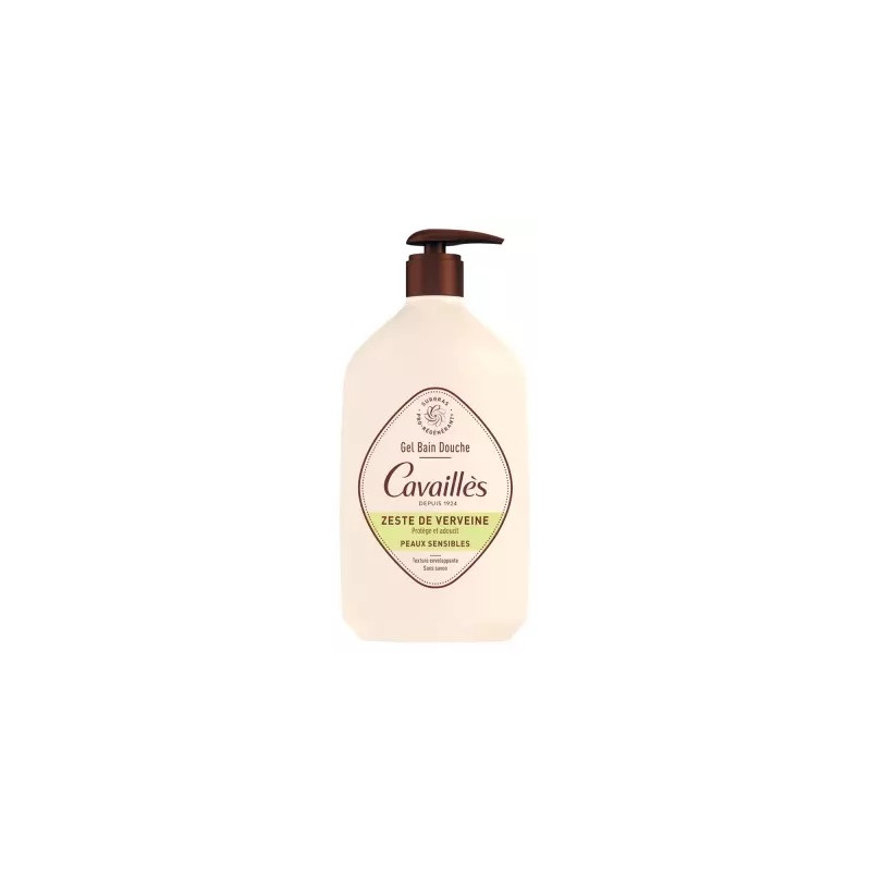 Rogé Cavaillès – Gel Bain Douche Zeste de Verveine, 1 L