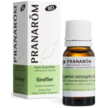 Pranarôm – Huile Essentielle de Giroflier (Clou de Girofle), 10 ml