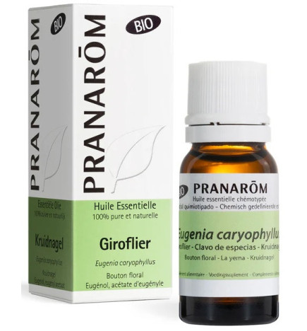Pranarôm – Huile Essentielle de Giroflier (Clou de Girofle), 10 ml